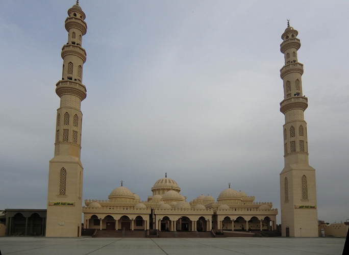 Kijk rond bij de moskee